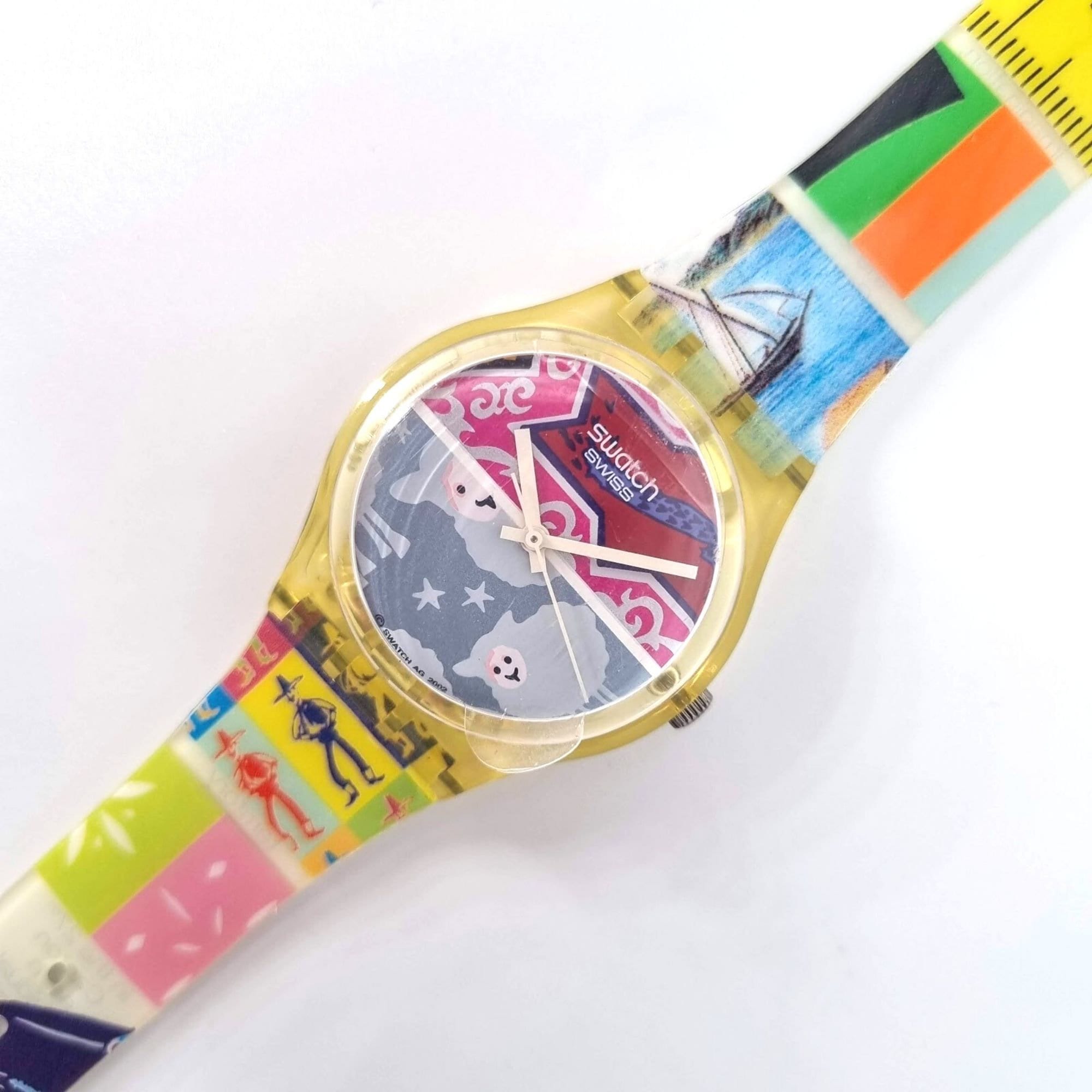 Unworn 2002 Swatch Gent LOTS OF SWATCH GZ177STD, Swatch Club 