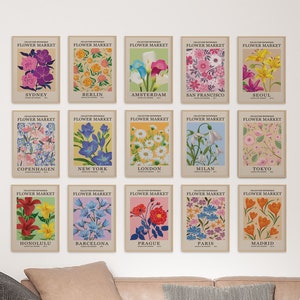 Aesthetic Room Decor Set of 15, Gallery Wall Set, Room Decor Aesthetic, Gallery Wall Prints, Printable Wall Art, Matisse Print, Digital Art