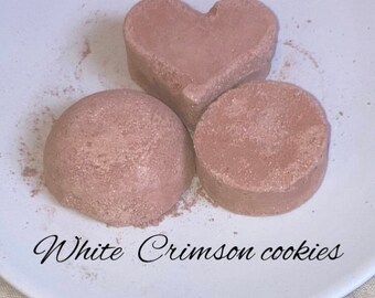 White Crimson Cookies
