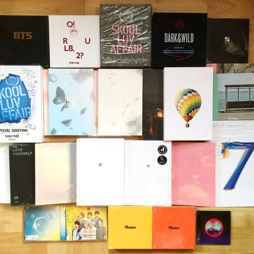 BTS Albums With Photocard of Choice (2013 – 2021) Love Yourself