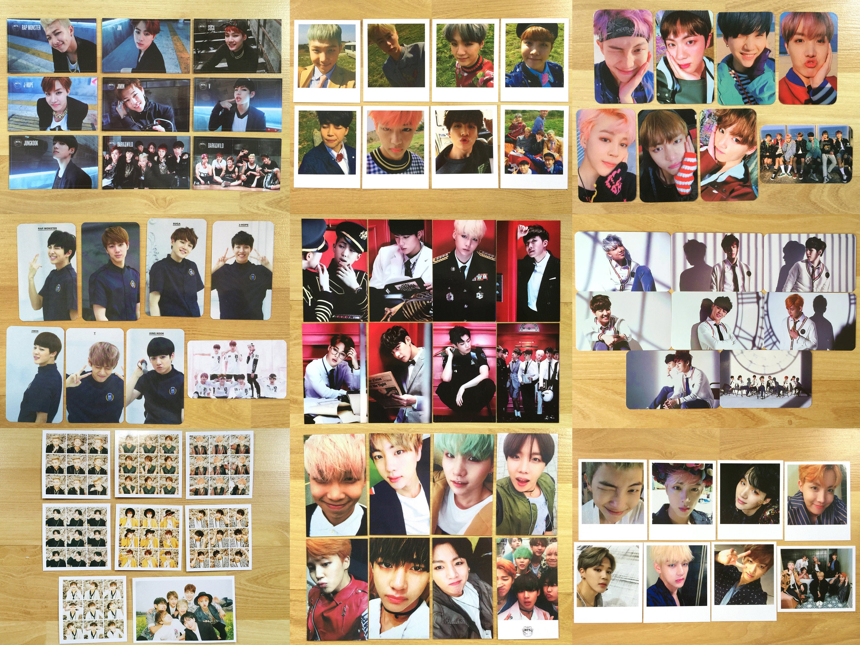 Bts Photocard Orul Skool Luv Affair Dark Wild Hyyh Pt 1 Etsy India