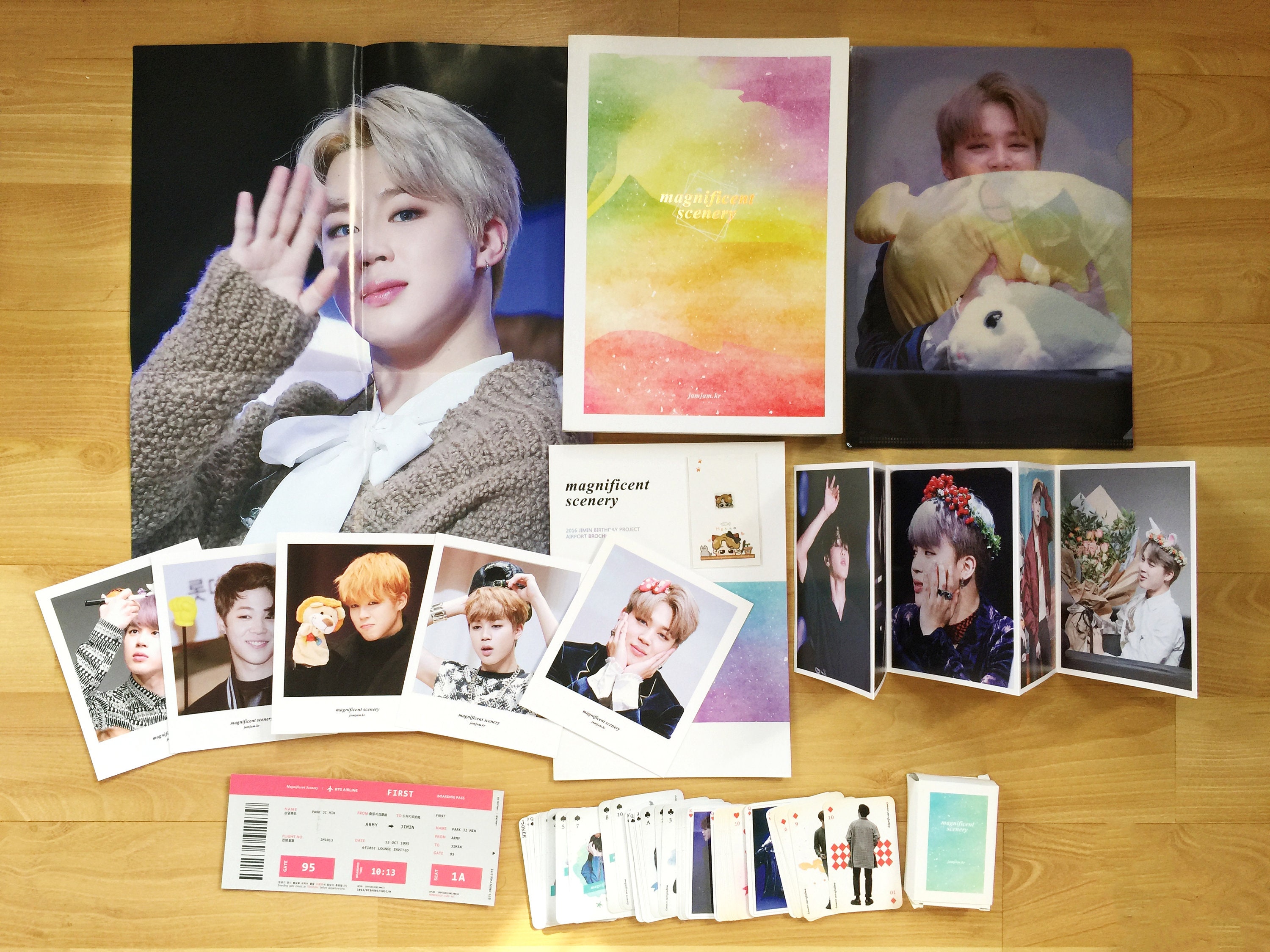 Bts Jimin Photobook Set Poster Playing Photocard Postcard Etsy Finland