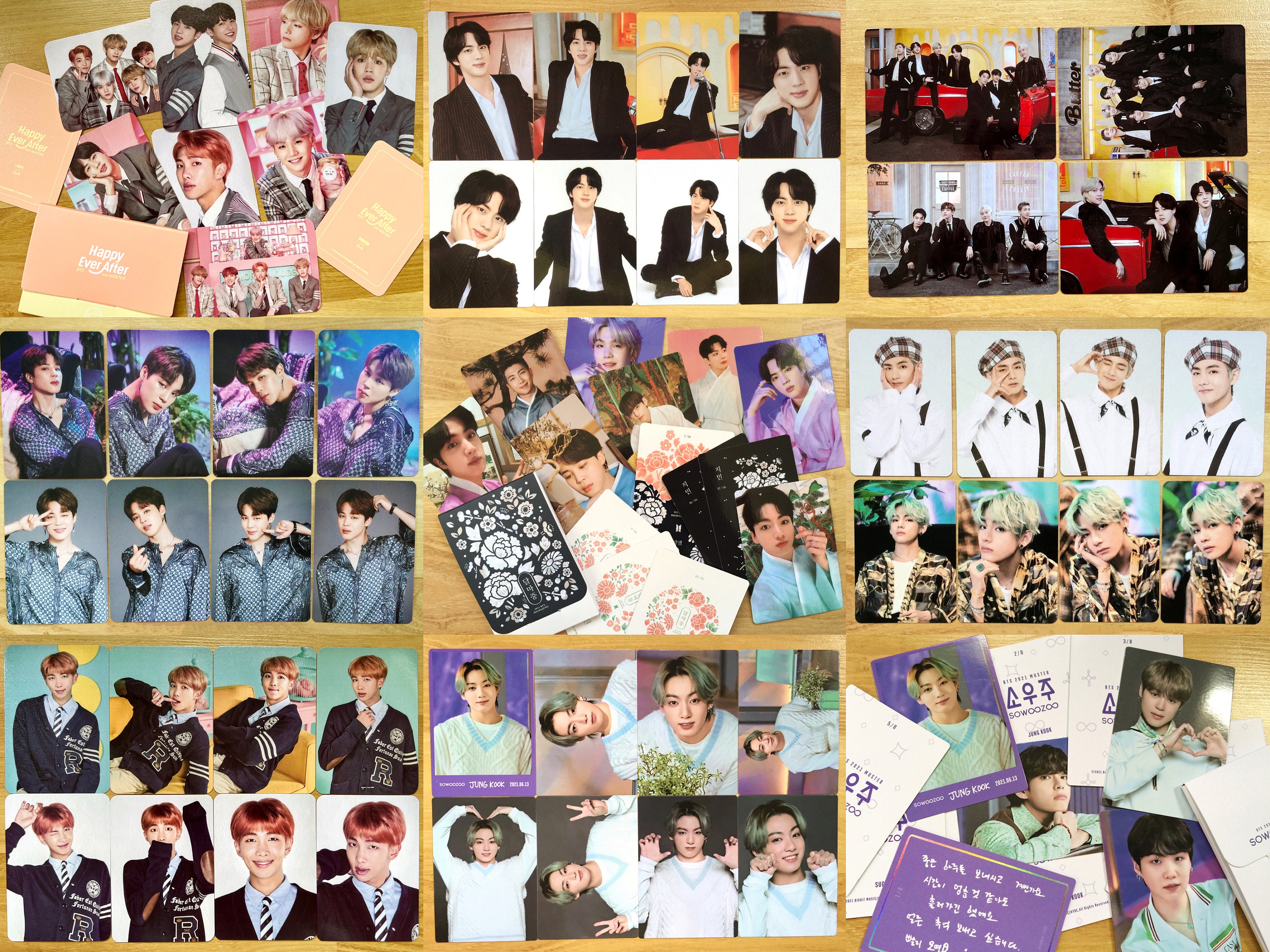 BTS Photocard Happy Ever After Magic Shop Sowoozoo - Etsy 日本