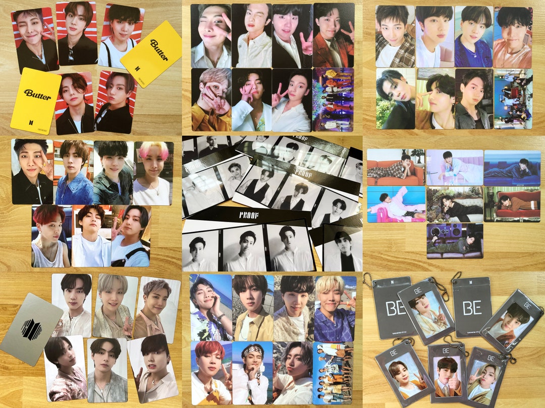 BTS Photocard BE Butter Proof - Etsy UK