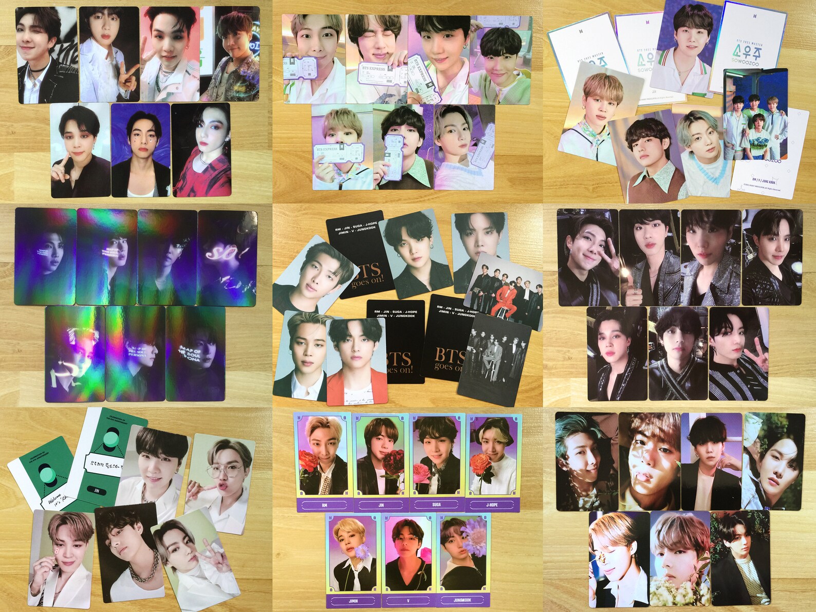 BTS Photocard MOTS ONE Concept Dicon Muster Sowoozo Etsy