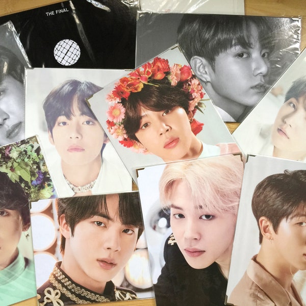 CLEARANCE!! BTS Premium Photo & Poster | Wings, Love Yourself, Speak Yourself, Map of the Soul (2017–2020)