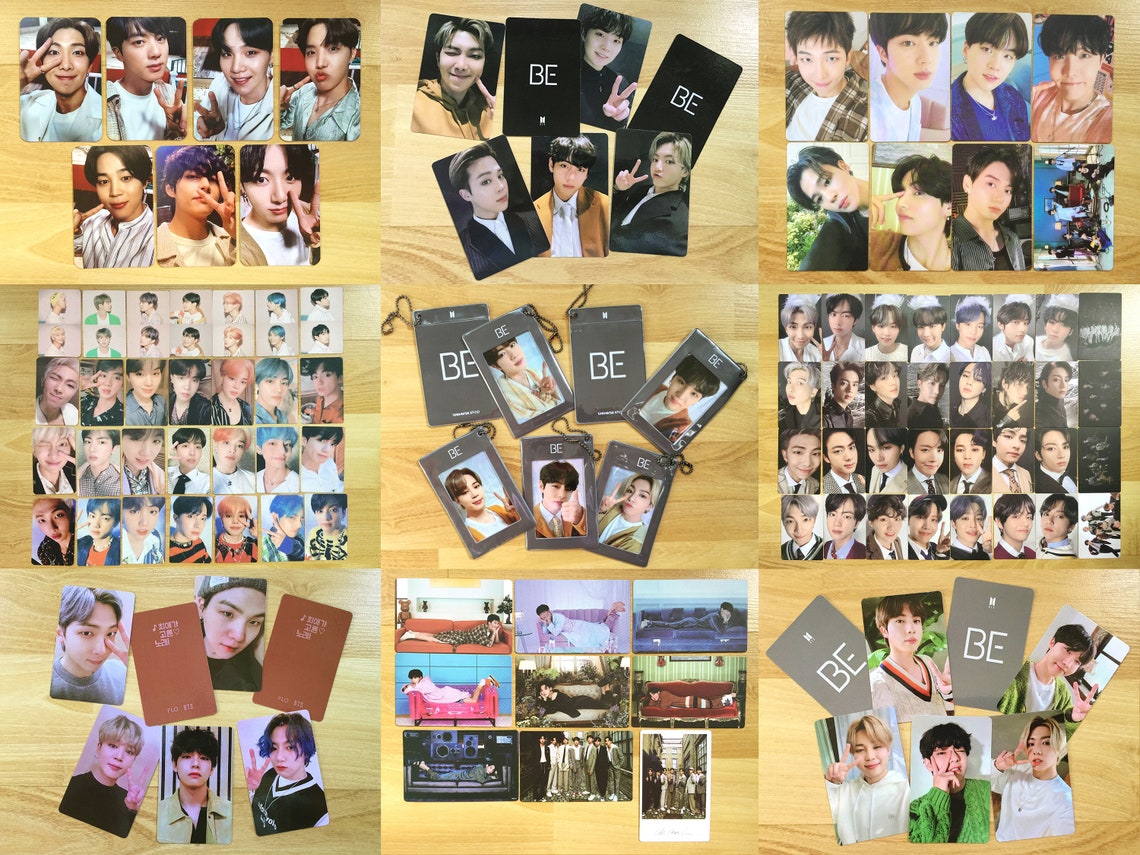 BTS Photocard Map of the Soul Persona 7 Journey BE