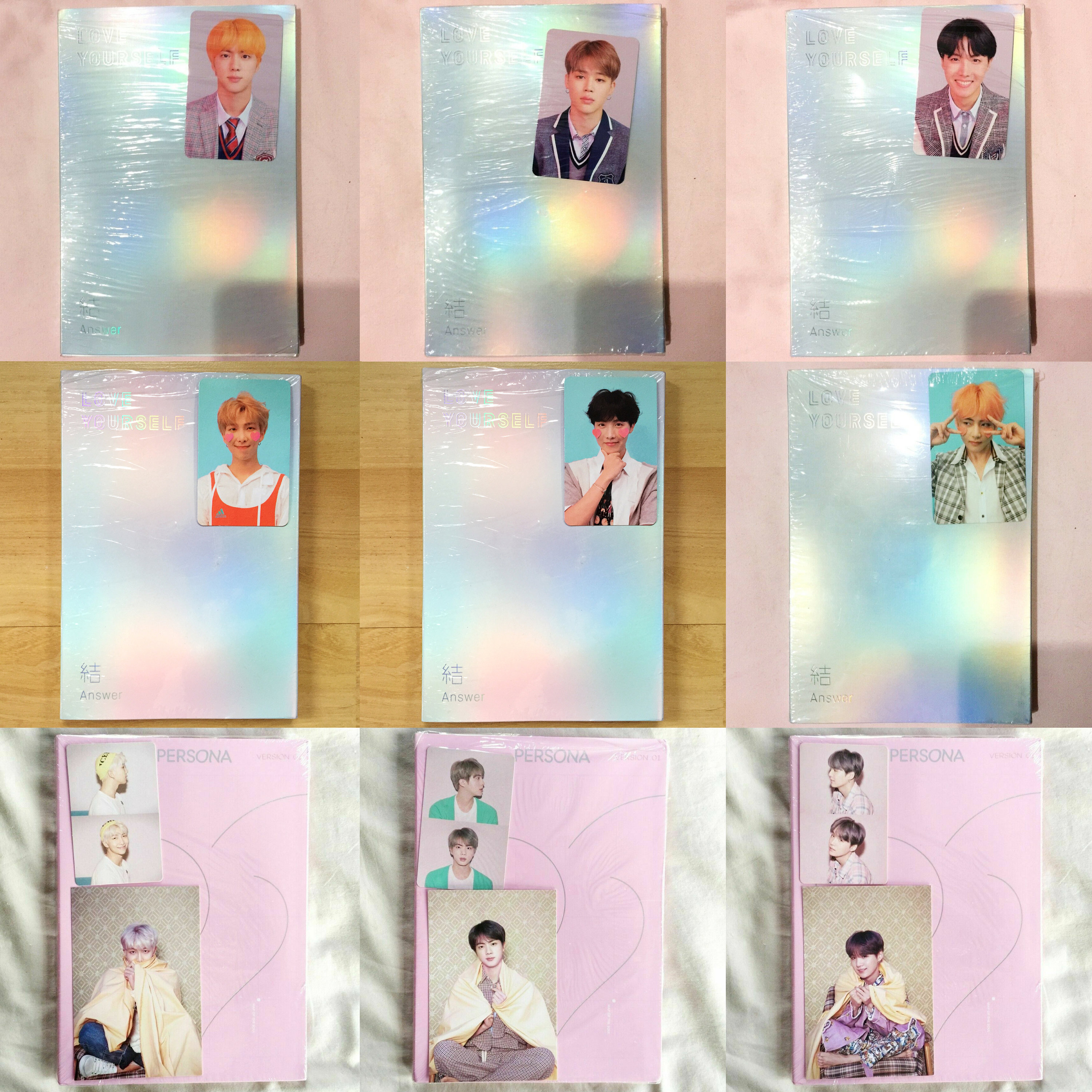 BTS Albums With Photocard of Choice (2013 – 2021) Love