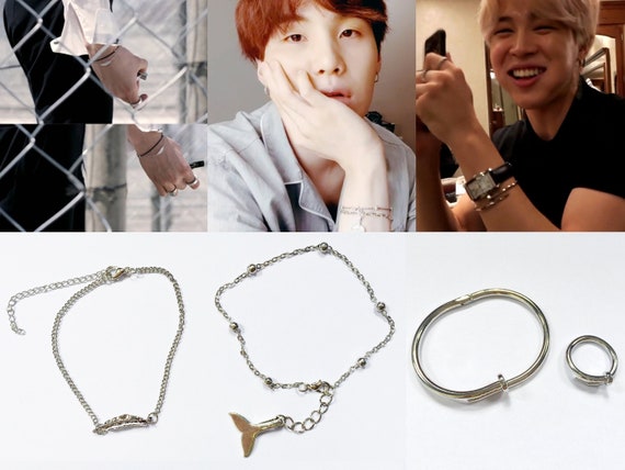 BTS Fashion Inspired SUGA Jimin Bracelets Etsy Australia