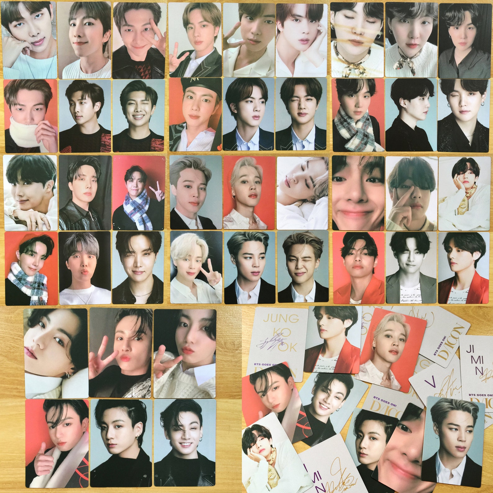 BTS Photocard DICON Muster Sowoozo Holographic Festa Etsy