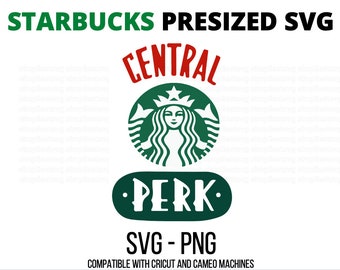 Central Perk Starbucks Svg Etsy
