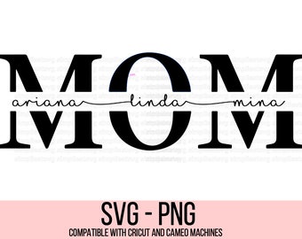 Download Word Mom Svg Etsy