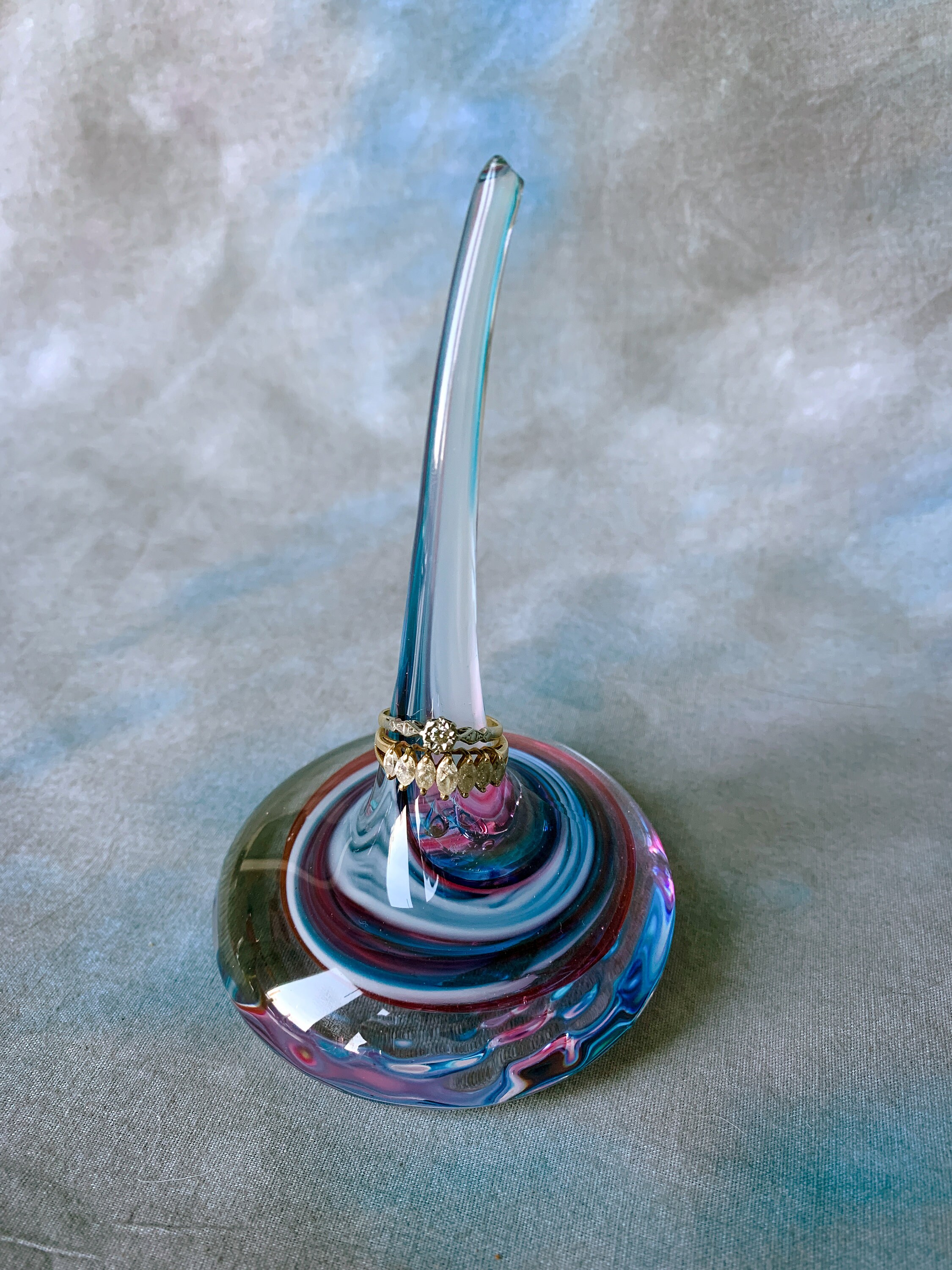 Glass Ring Holders Ring Holders Handmade Ring Holders Etsy