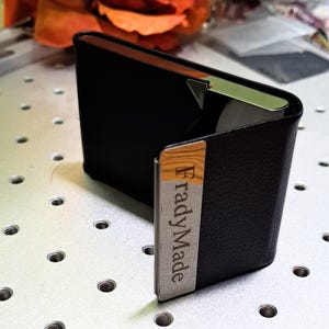 Presente de Dia dos Pais, Porta-cartões de visita personalizado, Porta-cartões personalizado para homens, Presente gravado para ele, marido, avô, chefe, colega de trabalho, pai