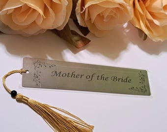 Personalized Teacher Bookmark: Engraved Stainless Steel Gift