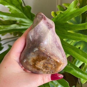 Pink & Orange Ocean Jasper Flame Freeform Specimen 5