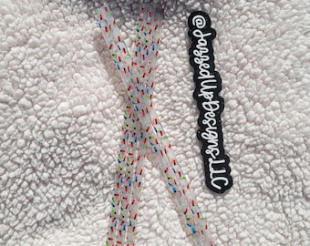 Christmas Lights Reusable Straw | BPA Free, Venti Size