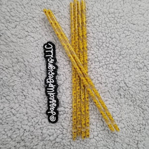 Sunflower Reusable Straw|Reusable Plastic Straws| BPA free| |Plastic Straw| Starbucks Venti Cup Straw|Sunflower Lover|20-Ounce Tumbler Straw