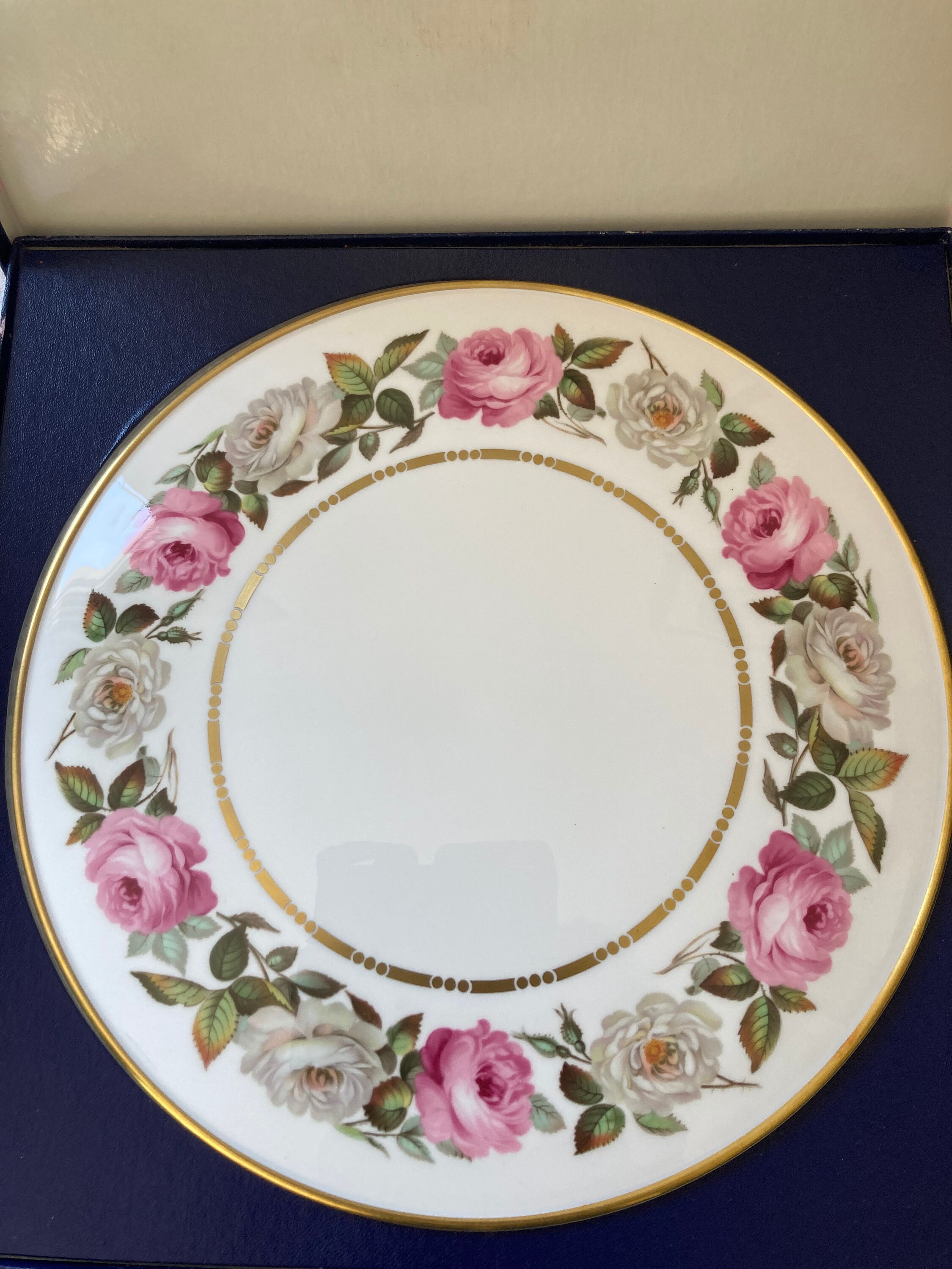 Royal Worcester Bone China Gateau/cake plate Royal Garden Etsy