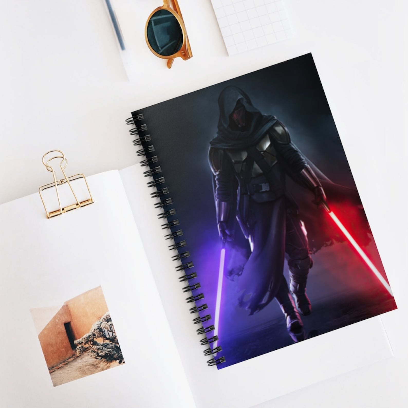 Star Wars Spiral Notebook Ruled Line / Darth Vader / Dark | Etsy