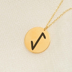 Custom Viking Runes Necklace, 14K Gold or Sterling Silver Necklace, Viking Runic Symbol Jewelry, Viking Jewelry, Personalized Celtic Gifts