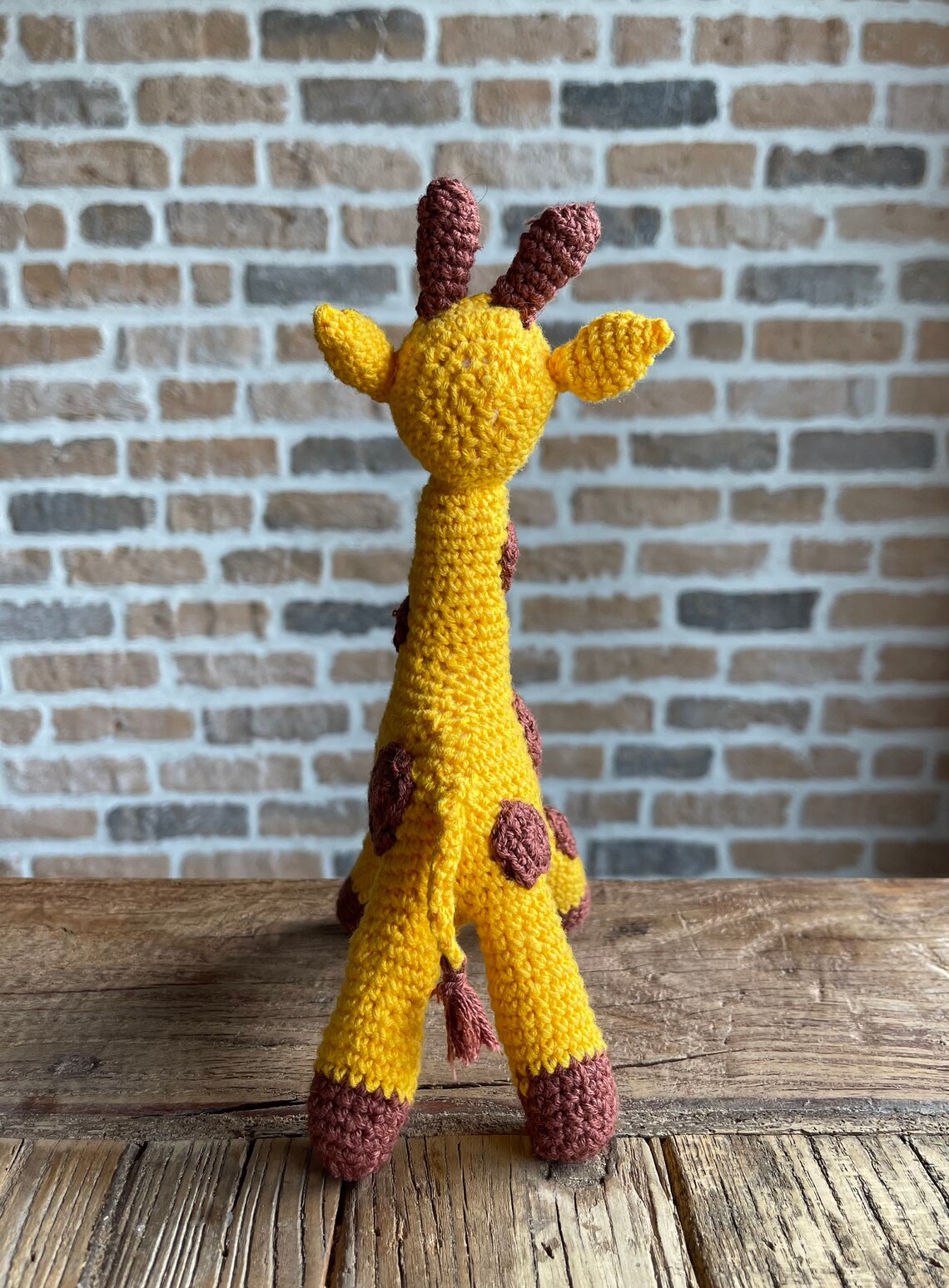 Handmade Giraffe Toy Knitted Toy Baby Toy Handmade Knit Etsy