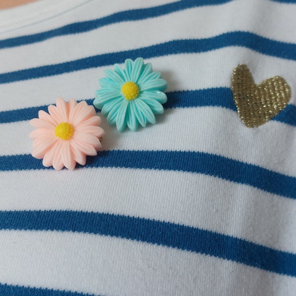 Brooch ~ Paquerette ~ and Pin's ~ Mini Paquerette ~