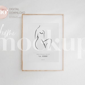 Mockup frame, Frame Mat Mockup, 8x10 print frame mockup, Wood frame mockup, Baby mockup, Wall Art mockup