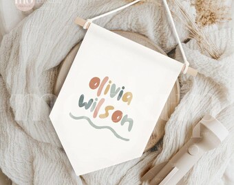 Pennant Banner Mockup | Flag Mockup for Sublimation, Boho Wall Sign Styled Stock, Flat Lay Mockup PNG Digital Download