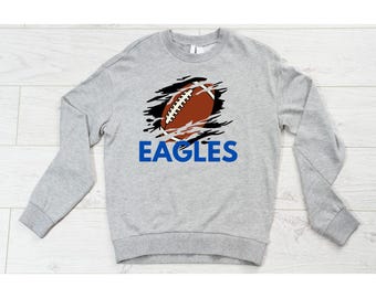 Eagles Football SVG: Projekt na dzień meczu w Filadelfii (pobranie cyfrowe)