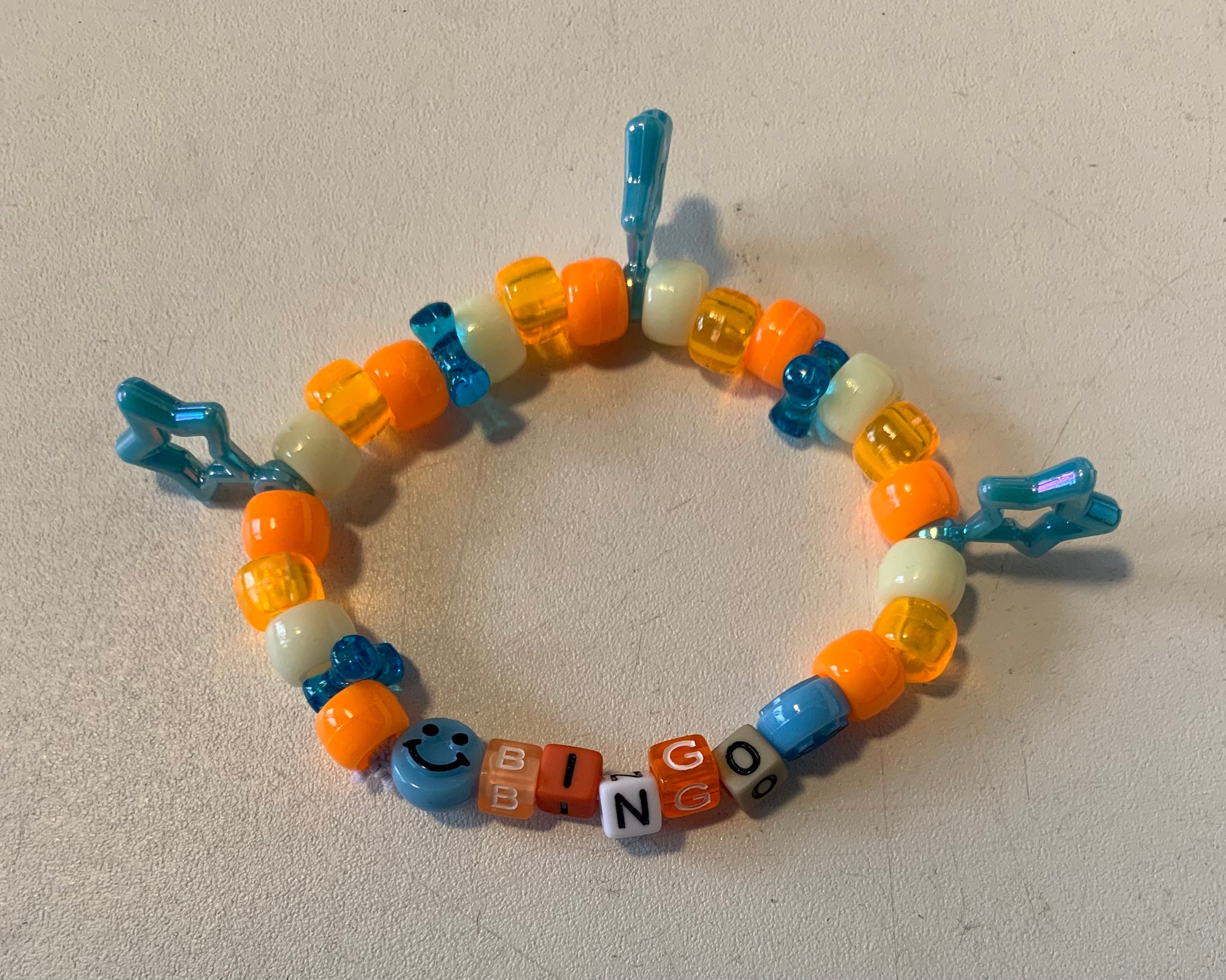 Bluey Inspired Kandi Bracelets Etsy