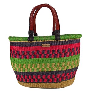 Oryginalny koszyk shopper Africa Bolga w kształcie 0