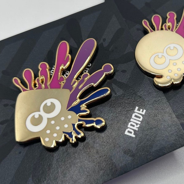 Splatoon BI Pins Calmar Octo