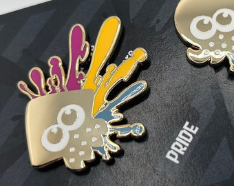 Splatoon PAN Pins Squid Octo