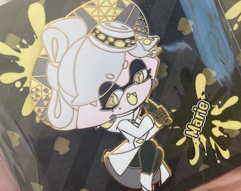 Squid Sisters Enamel Pin : Callie and Marie