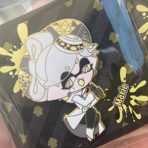 Squid Sisters Enamel Pin : Callie and Marie