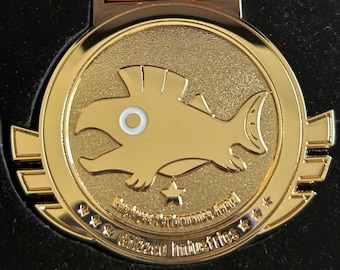 MEDALLA DE TRABAJO EGGSTRA - Solo oro