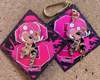 AGENT 8 PIN/KEYCHAIN - octo expansion