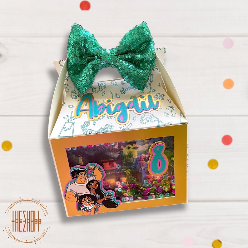 Encanto Shaker Boxes Encanto Party Favors Encanto Birthday Etsy
