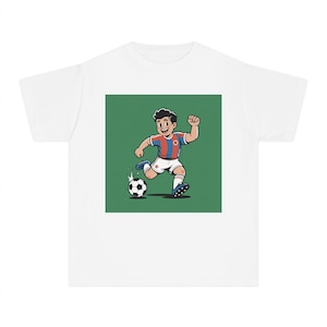 Youth Soccer Tee, Kids Soccer Shirt, Football Fan Apparel, Playtime T-Shirt, Sports Gift for Boys