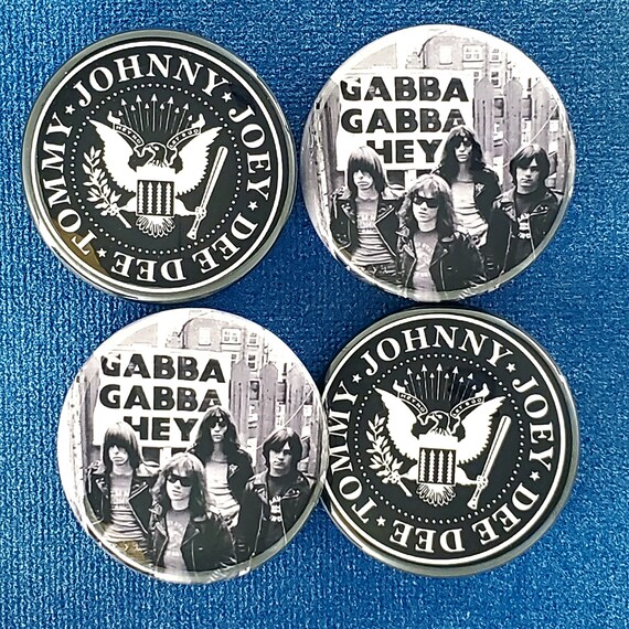 Ramones Poster – Gabba Gabba Hey! Classic Group Shot – 24x36 Inches Print