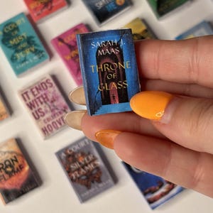 Handmade Personalized Mini Books | TBR Jar | EBook Readers | Mini Books | Custom Books | Book Lovers | Bookish