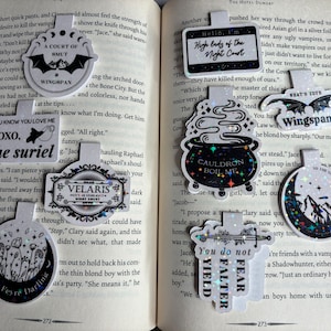 ACOTAR Inspired Magnetic Bookmarks | Handmade | Book Lover Gift | Bookish | Affordable | ACOMAF