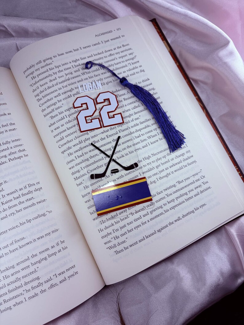 Off Campus Inspired Bookmark | Bookish | Bookworm | Acrylic | Bookish ...