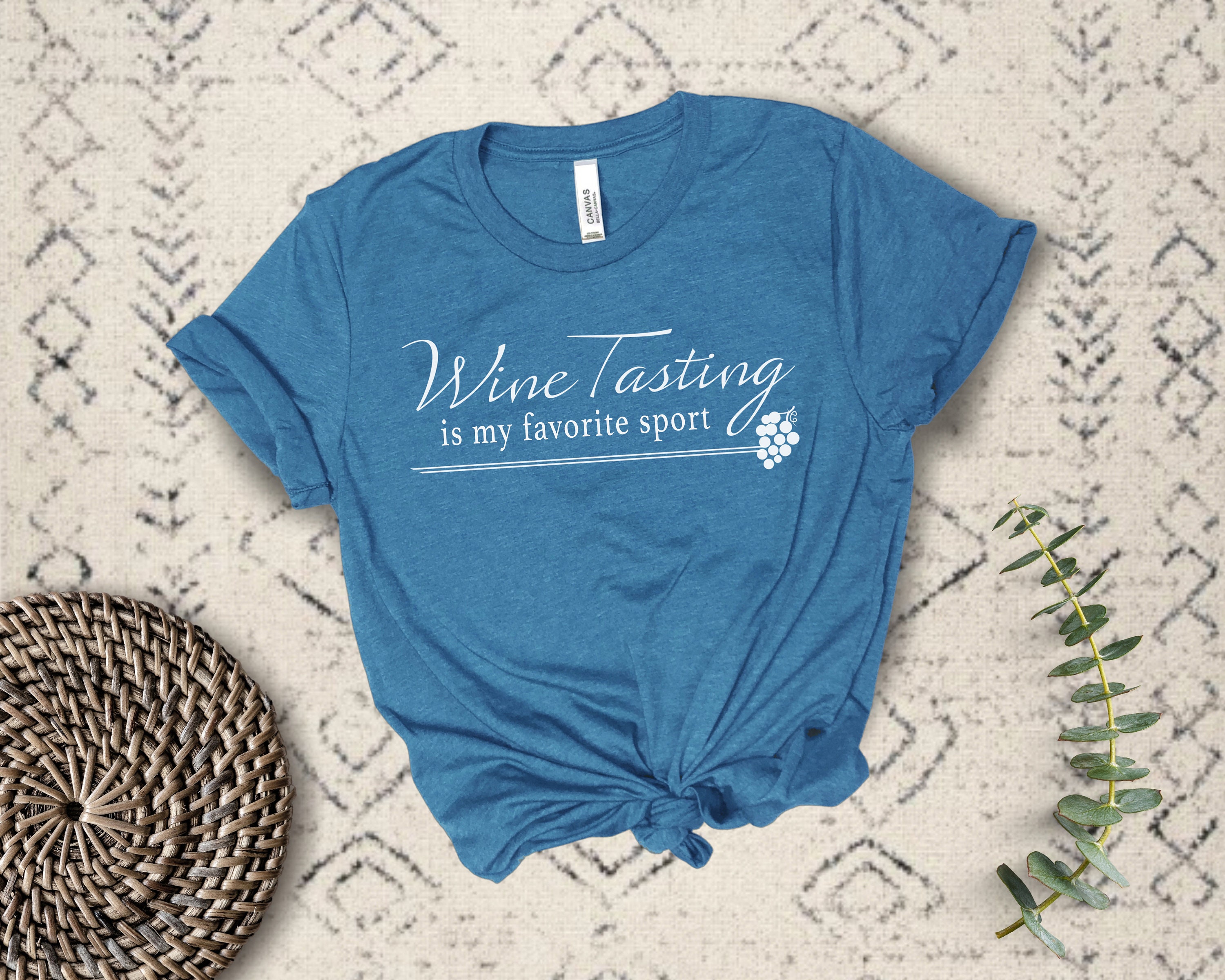 wine tasting is my sport t shirt