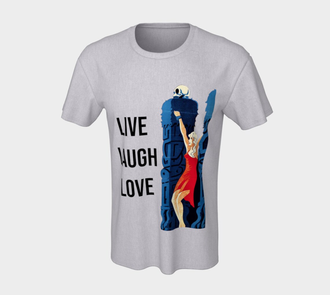 Live Laugh Love Parody Tshirt It's a Trap Etsy