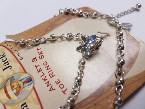 Buy Panama Jack Anklet Toe Ring Set Online in India Etsy