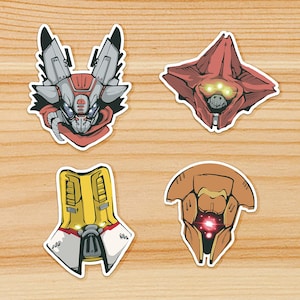 Alien Invaders Sticker Pack