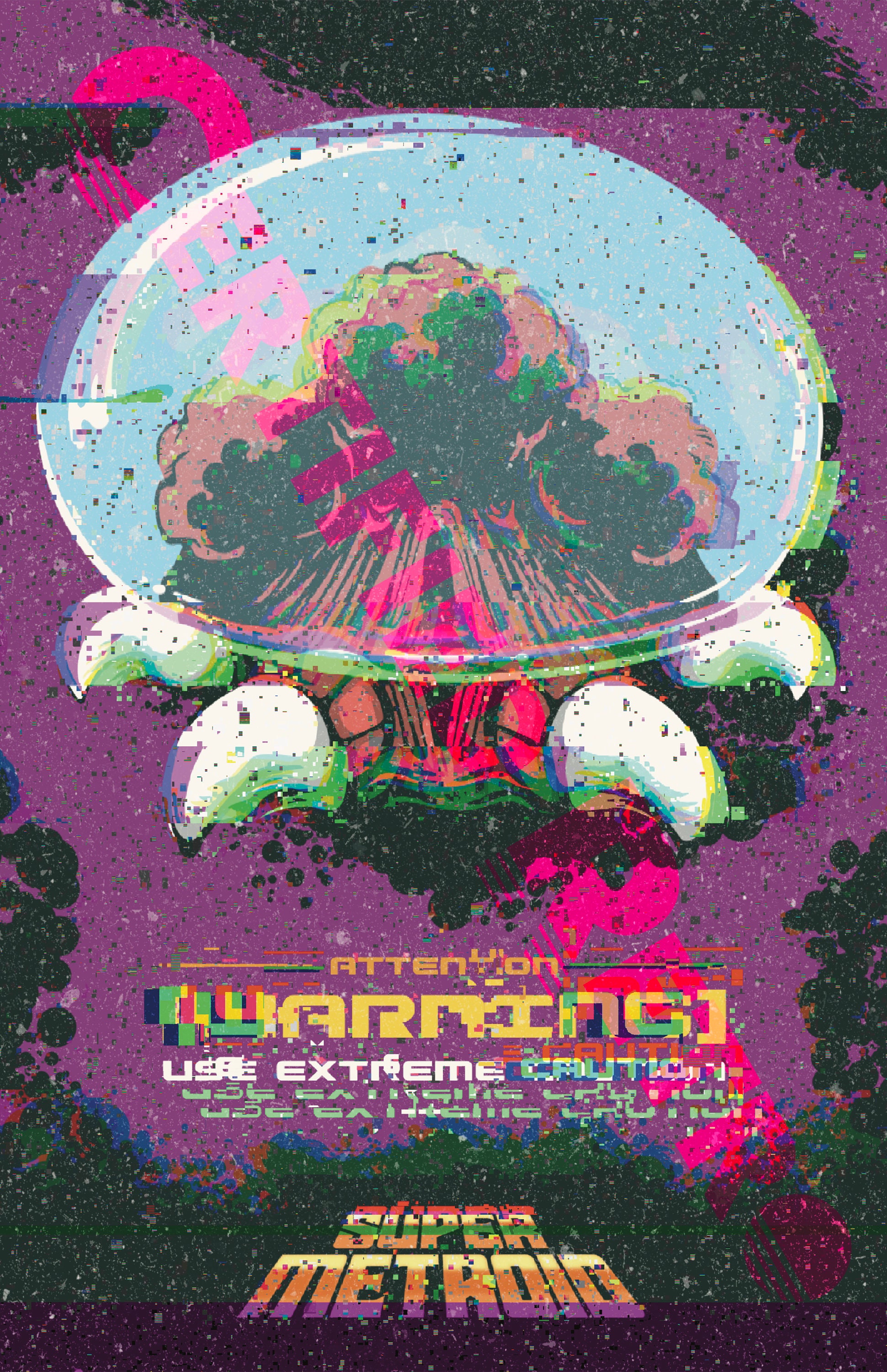 Alien Brain Sucker Video Game Poster 11" X 17" - Etsy