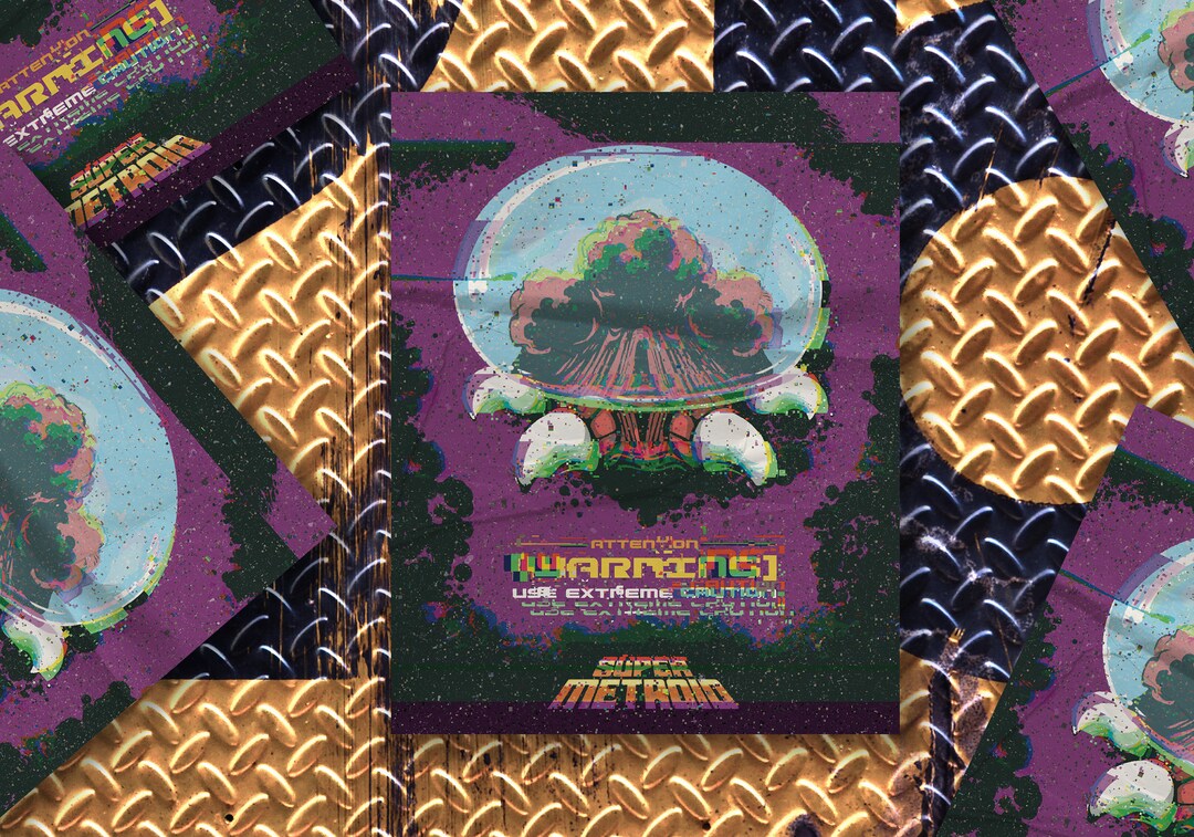 Alien Brain Sucker Video Game Art Print 8" X 10" - Etsy